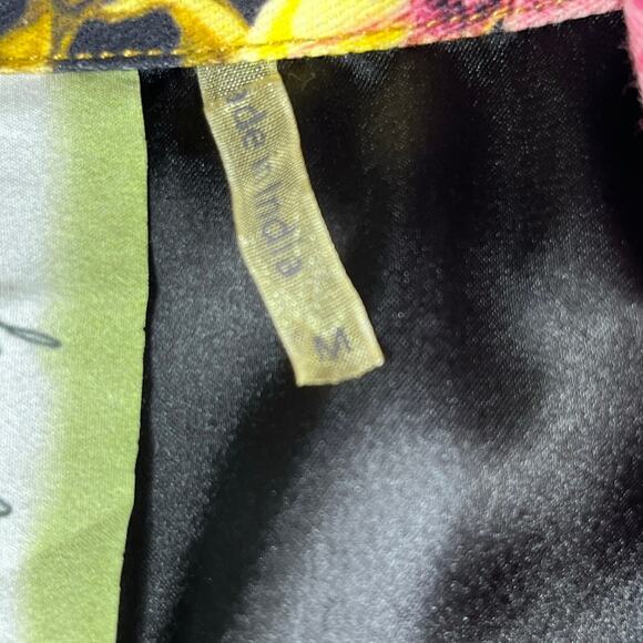 NWT Aratta Silent Journey Women’s Med Multicolor Floral Motorcycle Jacket - Picture 4 of 13